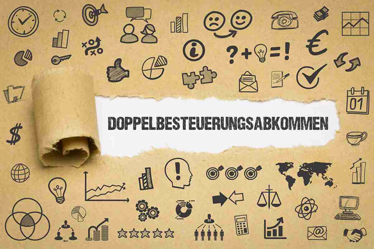 © magele-picture - stock.adobe.com Schriftzug Doppelbesteuerungsabkommen